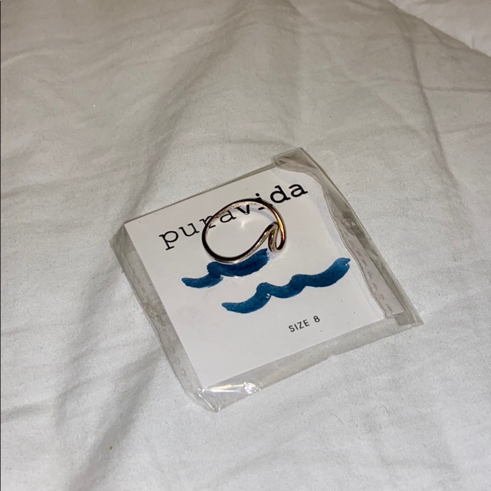 PURA VIDA WAVE RING